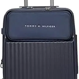 tommy hilfiger Pittsburg Unisex Hard Luggage - Navy 54CM Cabin Suitcase | Polycarbonate | Dual TSA Concealed Lock | 47 LTR Capacity | 8 Wheel Trolley | Water Resistant | 15 Inch Laptop Sleeve-picture-15