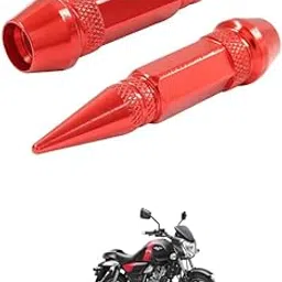 LOVMOTO Universal 2PC Spiked Aluminum Stem Valve Caps Dustproof Tire Wheel Stem Caps for Cars,SUVs,Trucks Bicycles and Motorcycles Comfortable with Vik-ranta 150-picture-28