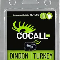 COCALL Turkey Sound Card for Hunting - Made for RC100M - Includes 6 Different Wild Turkey Calls - Micro SD Card for RC100M Receiver - Replicates Real Turkey Sounds-image-23