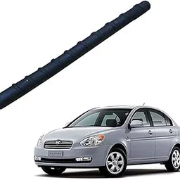 Auto Pearl - APA985 Vehicle Roof Mount Rubber Antenna Mast Flexible Car Antenna with Anti-Theft Design and Car Wash Safe - Black - Fluidic-picture-49