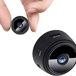 Drumstone [ Diwali 𝟓+𝟓 Year Guarantee 1080P Mini Wireless Spy Camera with Audio WiFi Hidden Camera with Live Feed Motion Detection Loop Recording & Mobile App Access Portable Indoor Security Cam image 1