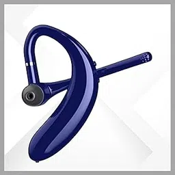 Drumstone [𝟏𝟔 𝓨𝓔𝓐𝓡 𝓦𝓐𝓡𝓡𝓐𝓝𝓣𝓨 Blue Bluetooth Headset: Crystal Clear Sound,One-Ear Wireless Bluetooth Earpiece Design for Hands-Free Calls & Music Sound for Work & Travel-image-44