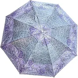 Multi color umbrella for ladies woman image 1