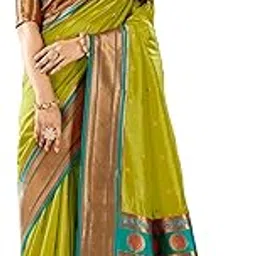 pujia mills Women Pure paithani soft silk saree banarasi gold zari woven border saree for wedding south indian ethnic wear saree 2025 peshwai zari saree with blouse piece kanjivaram silk saree-picture-20