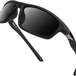 A LONG Polarized Sports Sunglasses For Men Driving Fishing Running Cycling Glasses 100% UV Protection image 1