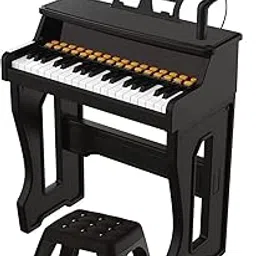 SKYBUCKET Keyboard Piano for Kids, Toddler Piano Toys 37 Keys Kid Musical Instruments Electric Keyboard Baby Pianos for Beginners Mini Music Toy with Stool, Birthday Gift for Age 3 4 5 6 Years Old-picture-30