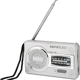 Portable Radio, AM FM Pocket Radio, Battery Powered, Premium Speaker, Headphone Jack, Suitable for Gift Giving, Elderly, Family, Travel, Camping, Etc-picture-26
