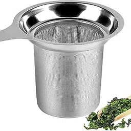 Tea Infuser for Loose Leaf Tea with Handle, Tea Strainer Extra Fine 304 Stainless Steel, Teapot, Mugs Steeper, 1 Pcs-image-45