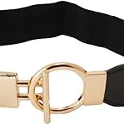 rai sahab Women's Belts Stretchy Dress Belts Coat Jumpsuit Fashion Belt Elastic Elegant Wide Waist Belt(LBE8031R1)-picture-20