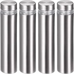 uxcell Glass Standoff Mount Stainless Steel Wall Standoff Holder Advertising Nails 12mm Dia 53mm Length 4 Pcs-image-9