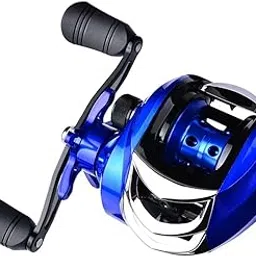 YUMOSHI Right-Handed Baitcasting Fishing Reel with Free Braided Line-image-51
