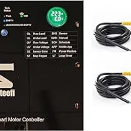 Smarteefi Fully Automated Single Phase WiFi Smart Water Motor Controller Switch Panel + 2 Tank Sensors, Submersible, Guaranteed Schedules, Energy Monitoring, App Notifications (Double-Cap-1.0HP)-picture-30