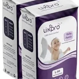 Premium Baby Diapers | Ultra Soft, Dry & Leak-Proof | Anti-Rash Cottony Layer, 12-Hour Absorption, Flexible Fit | Size S, M, L, XL (L, 100, count)-image-88