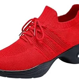 mastyle Women's Lightweight Square Dance Shoes | Breathable & Comfortable Dance Sneakers | Stylish Walking Shoes for Middle-Aged Women-picture-32