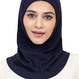 gajraj Premium Cotton Hijab Scarf Full Coverage Islamic Head Wrap/Safety Mask for Girls Women-picture-41