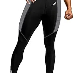 just rider Compression Pants for Gym, Running, Swimming and Sports | Compression Lower for Men | Mens Gym Tights-picture-47