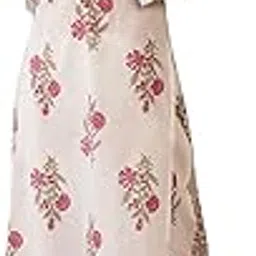 indo era Women's Straight Pure Cotton Floral Printed Kurta & Pant Set (IESTR10041)-picture-45