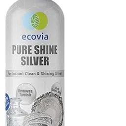 Ecovia Pure Shine Silver Cleaner Gel – Powerful Tarnish & Stain Remover, Restores Natural Shine & Long-Lasting Protection, Safe Non-Toxic Polish for Jewellery, Utensils & Antique Décor – 250ml-picture-29