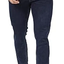 spykar Men Dark Blue Cotton Stretch Super Slim Fit Tapered Length Clean Look Low Rise Jeans (Super Skinny)-picture-47