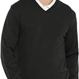 bollywood designer Full Sleeve Solid Fit V-Neck Full Sweater for Men,and Boys-picture-55
