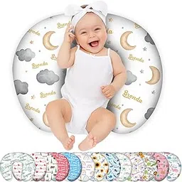 Custom Baby Nursing Pillow Cover Personalized Name Moon Theme Breastfeeding Pillow Cover for Baby Boys and Girls-image-19