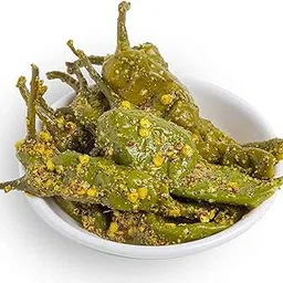 DAILY FOOD Green Chilli Pickle Home Made with Love No Preservatives No Oil Athana Mirchi Hari Mirch achar pickle (400)-picture-49