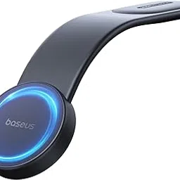 Baseus PrimeTrip C02 Air Magnetic Car Mount – Stick-On Type, Cluster Black | Strong Magnetic Dashboard Phone Holder for Cars-image-1