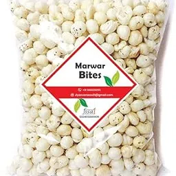 MarwarBites Phool Makhana Fox Nuts | Jambo Size Phool Makhana Indian Snacks | Lotus Seed | Indian Puffed Snacks | Healthy Snacks - 500gm-picture-15