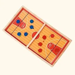Skillofun Portable String Hockey Game | Fastest Finger First Board Game | Wooden Sling Puck Board Game for Kids & Adults | Birthday Gift for Kids | Indoor Games for Boys 7-14 Years-picture-40