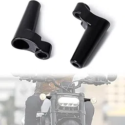 Front Turn Signal Mounts Relocation Kit for Sportsters, Motorcycle Turn Signal Indicator Relocation for Harley XL Sportster 883 1200 1988+ Dyna FXR 1991-2005 Accessories,2PCS-picture-24