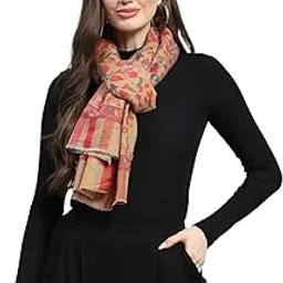 monte carlo Womens Self DesignStole (224STL4329)-picture-32