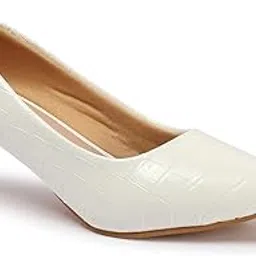 carlton london Women Stylish Slipon Pump Shoes with Stiletto Heels, Pointed Toe for Party and Formal Occasions-picture-17