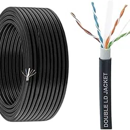 HIVEN CAT5 Double Jacket LAN Cable, 305m Bulk Roll, CCA Conductors, UTP Network Wire-picture-17