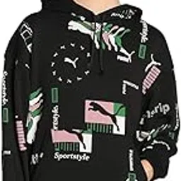 puma Women Cotton Round Neck Sweatshirt image 1