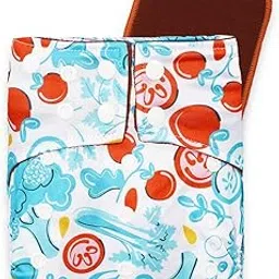 Baby Pure Needs Cloth Diaper for babies from 0 to 3 years | Reusable, Washable & Leakproof Diaper| Super Absorbent & Adjustable free size diaper with dry feel layer| Ideal for babies from 5-18 kg-picture-10