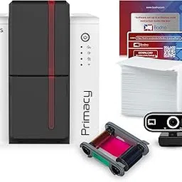 Evolis Primacy 2 Dual Sided ID Card Printer & Complete Supplies Package with Bodno Silver Edition ID Software-picture-64