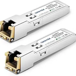 QINIYEK 2Pack 10/100/1000BASE-T RJ45 Copper SFP Ethernet Module, Gigabit SFP to RJ45 Mini-GBIC Transceiver for Cisco GLC-T/SFP-GE-T/GLC-TA, Mikrotik SRJ01, Netgear, Supermicro, up to 100m-picture-13