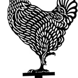 VELURA Acrylic Chicken Yard Art Rooster Hen Chicken Yard Stake Garden Floor Decor D|1 Piece Acrylic Decor Chicken Yard Art|Statues & Lawn Ornaments| Yard, Garden & Outdoor Living |Home & Garden-image-7