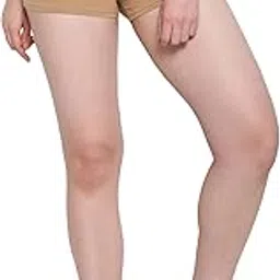 outflits Ladies Cotton Spandex Boyshorts Underwear Solid Boxer for Women-picture-16