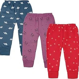 littlekart Kid's Baby Fleece Thermal Pajama/Pajami with Rib Pants for Baby Boys & Girls - Multicolor (Pack of 3)-picture-18
