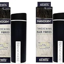 Nanogen - Combo of 2 Nanogen Thickening Hair Fibres Dark Brown 30gms-picture-54