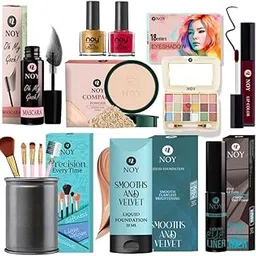 Noy Birthday Gift Makeup Set Full Coverage & Natural Look Stunning Colors For Every Mood Pack Of 13-picture-37