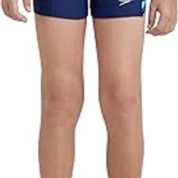 Speedo Boy's Endurance10 Hyperboom Panel Print Aquashort | Chlorine Resistance | Shape Retention Fabric | UPF 40+ Sun Protection | Drawstring Waist-image-8