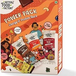 Better Food Factory - (Pack Of 8) - Protein, Gut Health, Energy Booster & Stress Relief (Each 2) - Healthy and Tasty Energy Bar (Date Sweetened) - With No Added Sugar, No Trans Fat, No Cholesterol & Preservertives-picture-27