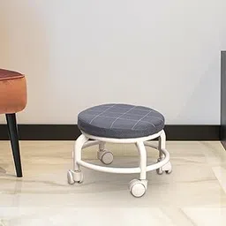 TORIOX Rolling Stool with 360°Swivel Wheels Heavy-Duty and Sturdy Movable Chair Roller Seat Stool Chair-picture-46