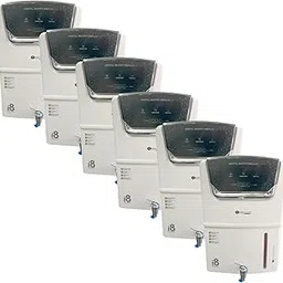 Smart Water Purifier with Digital Display | Advanced Filtration System | Wall Mounted Design | Electronic Controls | Stylish White RO Water Purifier for Home & Office | Pack of 6-image-30