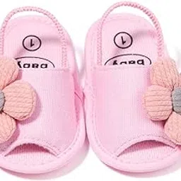 neska moda 6 to 12 Months Baby Girls Anti-Slip Pineapple Face Sling Back Design Sandal -BT4693-picture-16