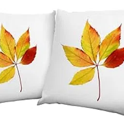 Leaf Theme Cushion Cover (12x12 Inches)(Pack of 2)-picture-59