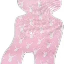 Seat Pad Cushion for Baby Stroller Pram Trolley Breathable Liner Mat Pink 2-picture-17