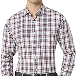 allen solly Men's Small Checks Casual Shirt-picture-46